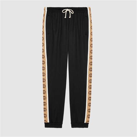 gucci track pants replica|gucci side stripe track pants.